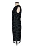 Connected Apparel Polka Dots Black Casual Dress Size 6 - photo 5