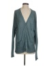 Margaret O'Leary 100% Linen Teal Cardigan Size S - photo 1