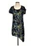 Silence and Noise 100% Polyester Camo Blue Black Casual Dress Size XS - photo 1