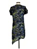 Silence and Noise 100% Polyester Camo Blue Black Casual Dress Size XS - photo 2