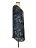 Silence and Noise 100% Polyester Camo Blue Black Casual Dress Size XS - photo 4