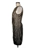 Studio M Metallic Black Cocktail Dress Size M - photo 5
