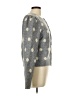 On 34th Polka Dots Gray Cardigan Size L - photo 4