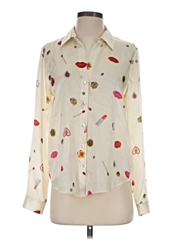 L'Agence Long Sleeve Blouse (view 1)