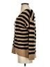 Madewell Stripes Brown Cardigan Size XXS - photo 5