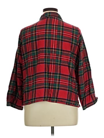 Old Navy 3/4 Sleeve Button-Down Shirt (view 2)