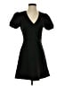 BCBGeneration Solid Black Cocktail Dress Size S - photo 1