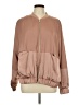 Missguided Brown Track Jacket Size 12 - photo 1