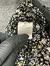 Heatherly 100% Polyester Blue Black Short Sleeve Blouse Size M - photo 8