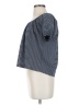 TeXTURE & THREAD Madewell Blue Short Sleeve Blouse Size S - photo 5