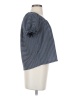 TeXTURE & THREAD Madewell Blue Short Sleeve Blouse Size S - photo 4