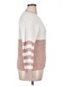 T Tahari 100% Polyester Color Block Pink Pullover Sweater Size XL - photo 4