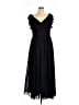 JJ's House 100% Polyester Black Cocktail Dress Size 16 - photo 1