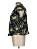 Haver + Blair 100% Polyester Green Short Sleeve Blouse Size L - photo 5