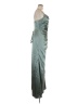 Unbranded 100% Polyester Teal Cocktail Dress Size 10 - photo 4