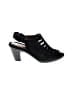 eürosoft by söfft 100% Leather Black Sandals Size 10 - photo 1