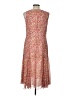 Henry Lee 100% Polyester Paisley Pink Cocktail Dress Size 10 - photo 2