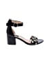 DKNY 100% Leather Black Sandals Size 7 - photo 1