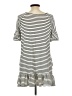 Max Studio Stripes Ivory Casual Dress Size L - photo 2