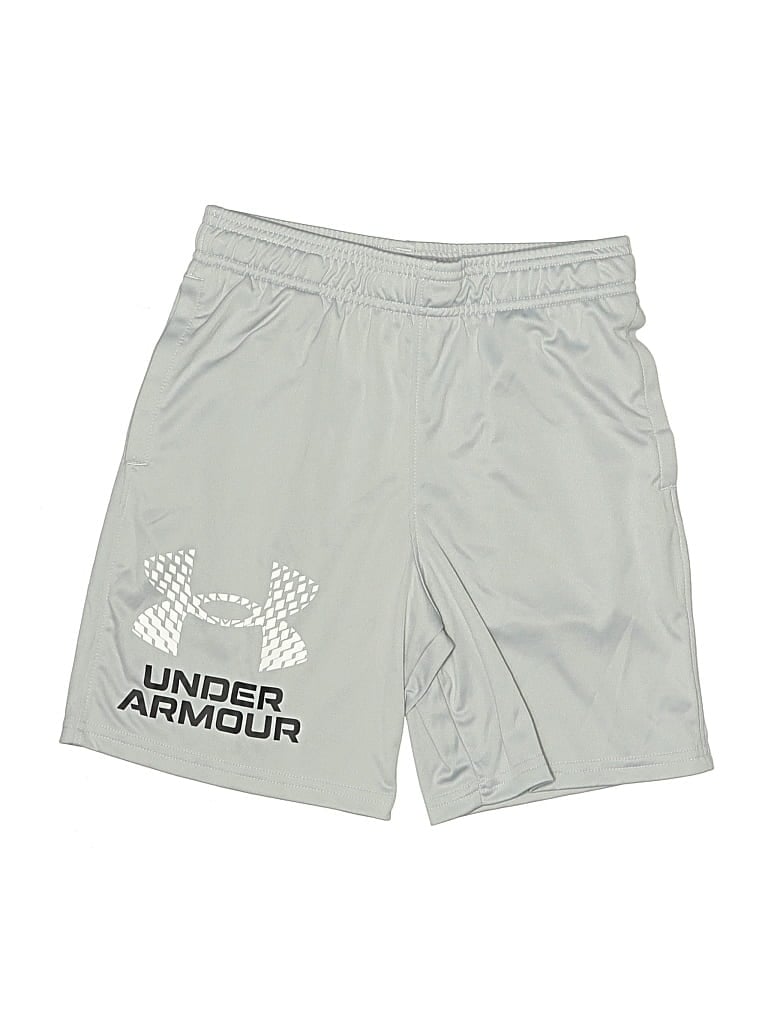 Pre-owned Under Armour Kids' Athletic Shorts In Silver