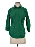 Worthington Green 3/4 Sleeve Button-Down Shirt Size S - photo 1