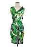 Escada Tropical Green Cocktail Dress Size EU 38 / US 8 - photo 1