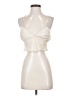 Princess Polly 100% Polyester Ivory Tank Top Size 4 - photo 1