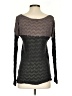 Ogle 100% Rayon Gray Long Sleeve Top Size XS - photo 2
