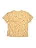 Amazon Essentials 100% Cotton Floral Yellow Short Sleeve T-Shirt Size 11 - 12 - photo 2