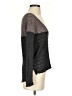 Ogle 100% Rayon Gray Long Sleeve Top Size XS - photo 4