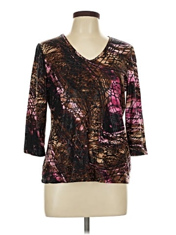 Peter Nygard 3/4 Sleeve Top (view 1)