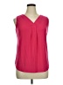 Perseption Pink Sleeveless Blouse Size XL - photo 1