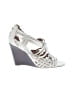 Tory Burch 100% Leather Ivory Wedges Size 10 1/2 - photo 1