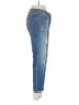 Signature Studio Hearts Blue Jeans Size 4 - photo 4