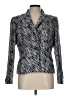 Kasper Print Gray Blazer Size 10 - photo 1