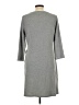 Cable & Gauge Solid Gray Casual Dress Size L - photo 2