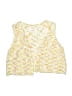 Zara Yellow Sweater Vest Size 9 - 10 - photo 1