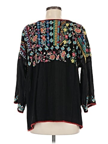 Johnny Was 3/4 Sleeve Blouse (view 2)