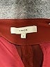 Vince. 100% Polyester Solid Burgundy Shorts Size 8 - photo 3