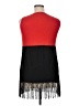 Slinky Brand Red Sleeveless Top Size 1X - photo 2