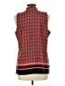 Van Heusen Burgundy Sleeveless Blouse Size L - photo 2