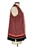 Van Heusen Burgundy Sleeveless Blouse Size L - photo 4