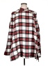 BLOOMCHIC 100% Cotton Red Poncho Size 14 - 16 - photo 1