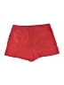 MNG Chevron-herringbone Red Shorts Size XS - photo 1