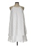 Ann Taylor 100% Polyester White Casual Dress Size 10 - photo 1