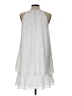 Ann Taylor 100% Polyester White Casual Dress Size 10 - photo 2
