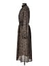 Free Press 100% Polyester Paisley Brown Casual Dress Size L - photo 5