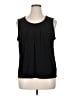 Jones Studio Black Sleeveless Blouse Size XL - photo 1