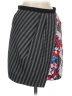 Peter Pilotto for Target Graphic Gray Casual Skirt Size 2 - photo 1