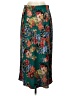 Catherine Malandrino 100% Polyester Floral Green Formal Skirt Size S - photo 1